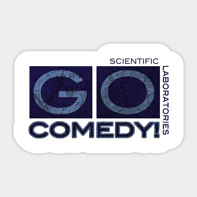 Go Comedy Scientific Laboratories Sticker by gocomedyimprov